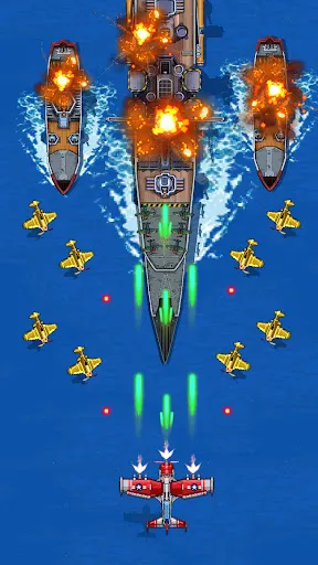 Gameplay screenshot 2 from 1945 Air Force: Airplane Games - Arcade game